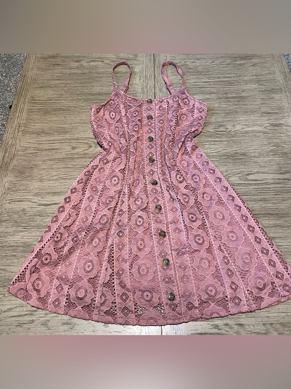 Aeropostale women’s dress, medium, rose pink colored